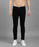 Slim Men Black Jeans Black