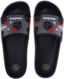 Walking Slippers Slides  Black